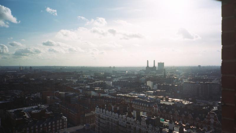 Select this image to see a larger version. A view from Westminster Cathedral